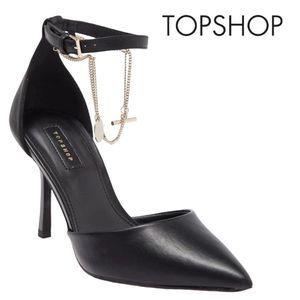 TOPSHOP Fay Chain Drop Pump Size EU 40 NWOT